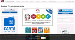 Desktop Screenshot of formazione-anicia.org